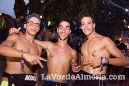 Celebración del Festival de Música Electrónica, Dreambeach, en Villaricos.