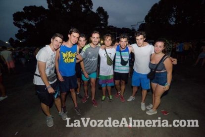 Celebración del Festival de Música Electrónica, Dreambeach, en Villaricos.