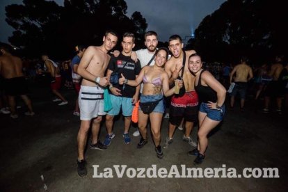 Celebración del Festival de Música Electrónica, Dreambeach, en Villaricos.