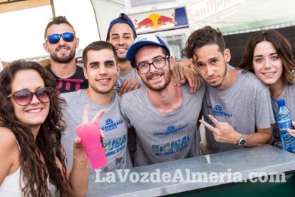 Celebración del Festival de Música Electrónica, Dreambeach, en Villaricos.