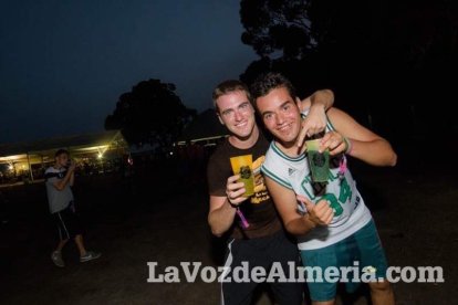 Celebración del Festival de Música Electrónica, Dreambeach, en Villaricos.