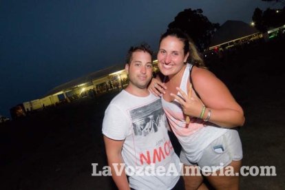 Celebración del Festival de Música Electrónica, Dreambeach, en Villaricos.
