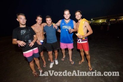 Celebración del Festival de Música Electrónica, Dreambeach, en Villaricos.