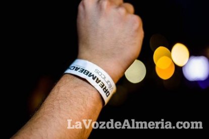 Celebración del Festival de Música Electrónica, Dreambeach, en Villaricos.