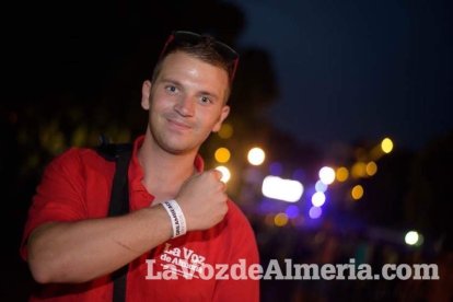 Celebración del Festival de Música Electrónica, Dreambeach, en Villaricos.