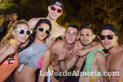 Celebración del Festival de Música Electrónica, Dreambeach, en Villaricos.
