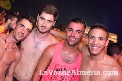 Celebración del Festival de Música Electrónica, Dreambeach, en Villaricos.