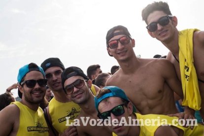 Celebración del Festival de Música Electrónica, Dreambeach, en Villaricos.