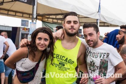 Celebración del Festival de Música Electrónica, Dreambeach, en Villaricos.