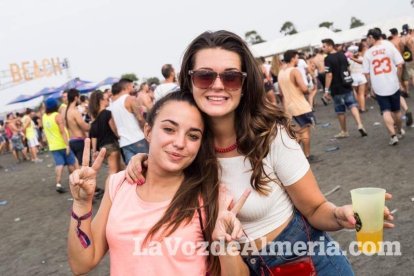 Celebración del Festival de Música Electrónica, Dreambeach, en Villaricos.