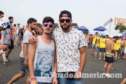 Celebración del Festival de Música Electrónica, Dreambeach, en Villaricos.