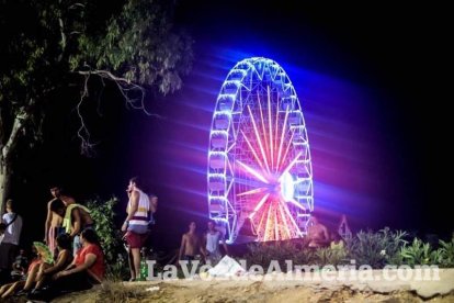 Celebración del Festival de Música Electrónica, Dreambeach, en Villaricos.