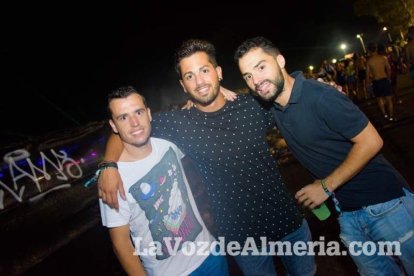 Celebración del Festival de Música Electrónica, Dreambeach, en Villaricos.