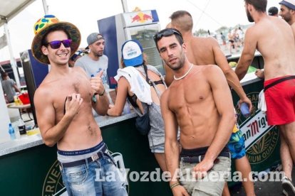 Celebración del Festival de Música Electrónica, Dreambeach, en Villaricos.