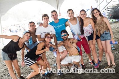 Celebración del Festival de Música Electrónica, Dreambeach, en Villaricos.