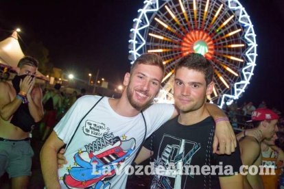 Celebración del Festival de Música Electrónica, Dreambeach, en Villaricos.