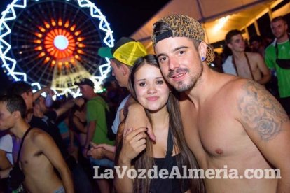 Celebración del Festival de Música Electrónica, Dreambeach, en Villaricos.