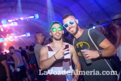 Celebración del Festival de Música Electrónica, Dreambeach, en Villaricos.