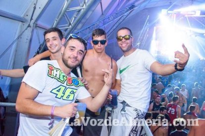 Celebración del Festival de Música Electrónica, Dreambeach, en Villaricos.