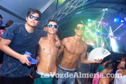 Celebración del Festival de Música Electrónica, Dreambeach, en Villaricos.