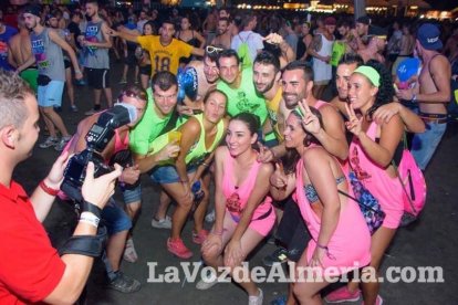 Celebración del Festival de Música Electrónica, Dreambeach, en Villaricos.