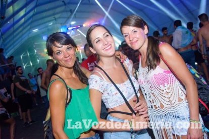 Celebración del Festival de Música Electrónica, Dreambeach, en Villaricos.