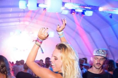 Celebración del Festival de Música Electrónica, Dreambeach, en Villaricos.