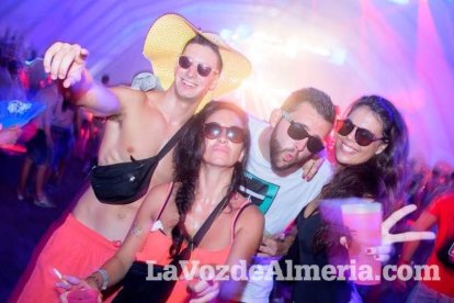 Celebración del Festival de Música Electrónica, Dreambeach, en Villaricos.