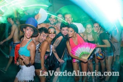 Celebración del Festival de Música Electrónica, Dreambeach, en Villaricos.