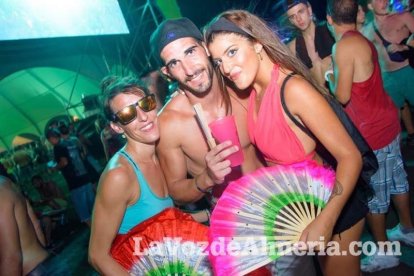 Celebración del Festival de Música Electrónica, Dreambeach, en Villaricos.