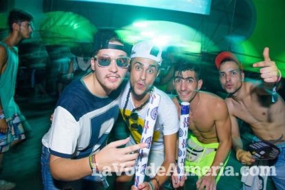 Celebración del Festival de Música Electrónica, Dreambeach, en Villaricos.