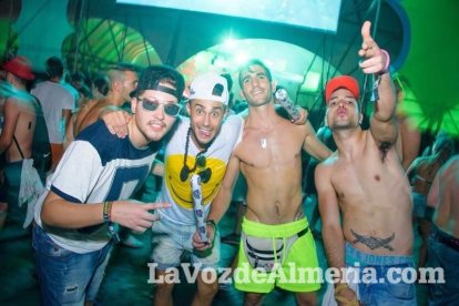 Celebración del Festival de Música Electrónica, Dreambeach, en Villaricos.