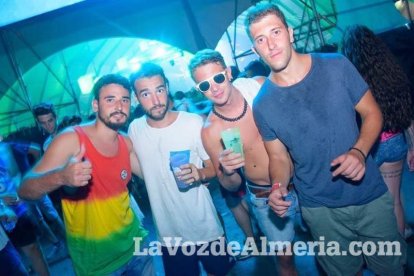 Celebración del Festival de Música Electrónica, Dreambeach, en Villaricos.