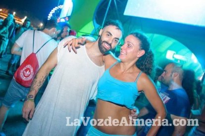 Celebración del Festival de Música Electrónica, Dreambeach, en Villaricos.