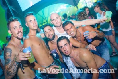 Celebración del Festival de Música Electrónica, Dreambeach, en Villaricos.