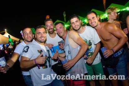 Celebración del Festival de Música Electrónica, Dreambeach, en Villaricos.