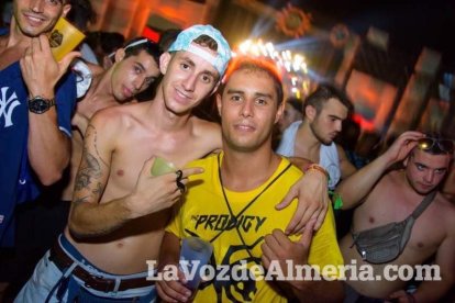Celebración del Festival de Música Electrónica, Dreambeach, en Villaricos.