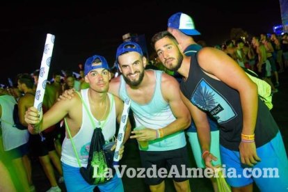 Celebración del Festival de Música Electrónica, Dreambeach, en Villaricos.