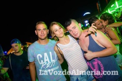 Celebración del Festival de Música Electrónica, Dreambeach, en Villaricos.