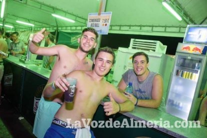 Celebración del Festival de Música Electrónica, Dreambeach, en Villaricos.