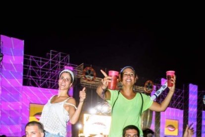 Celebración del Festival de Música Electrónica, Dreambeach, en Villaricos.