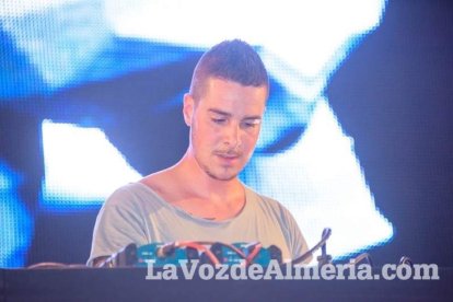Celebración del Festival de Música Electrónica, Dreambeach, en Villaricos.