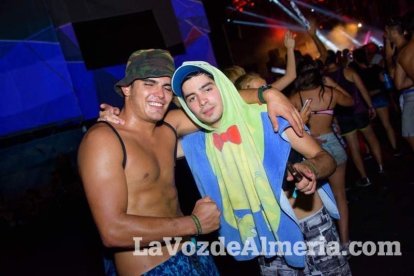 Celebración del Festival de Música Electrónica, Dreambeach, en Villaricos.