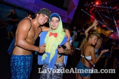 Celebración del Festival de Música Electrónica, Dreambeach, en Villaricos.