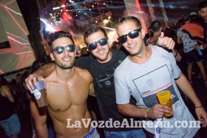 Celebración del Festival de Música Electrónica, Dreambeach, en Villaricos.