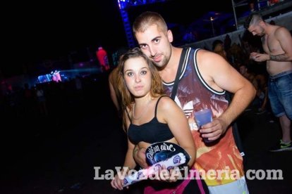 Celebración del Festival de Música Electrónica, Dreambeach, en Villaricos.