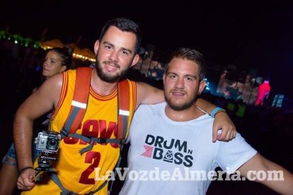 Celebración del Festival de Música Electrónica, Dreambeach, en Villaricos.