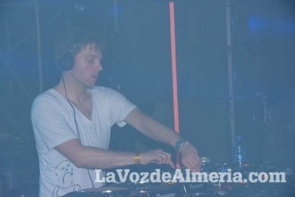 Celebración del Festival de Música Electrónica, Dreambeach, en Villaricos.