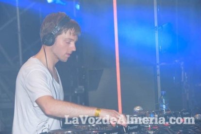 Celebración del Festival de Música Electrónica, Dreambeach, en Villaricos.