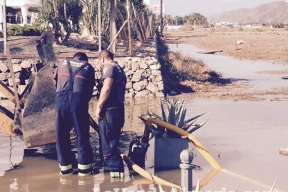 Lluvias en el Levante de Almería.